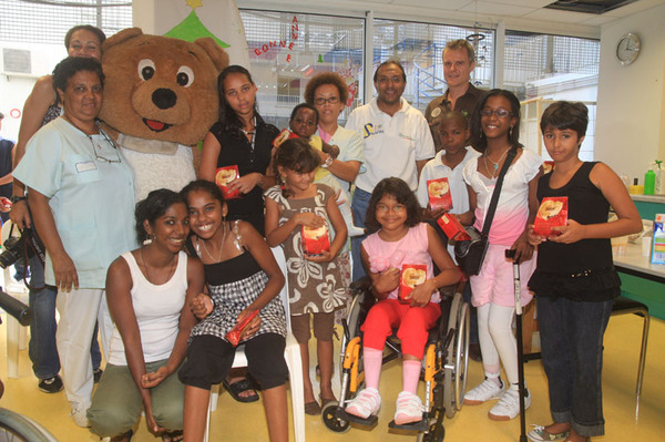 « Une après-midi récréative pour les enfants hospitalisés à l’Hôpital d’Enfants de Saint-Denis »