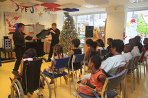 « Une après-midi récréative pour les enfants hospitalisés à l’Hôpital d’Enfants de Saint-Denis »