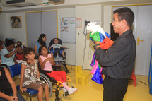 « Une après-midi récréative pour les enfants hospitalisés à l’Hôpital d’Enfants de Saint-Denis »