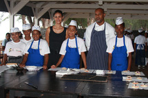 Les p’tits chefs du "Grand Hôtel du Lagon" ...