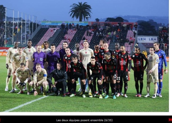 Nice 5 - 0 Valenciennes... 13 janvier 2013