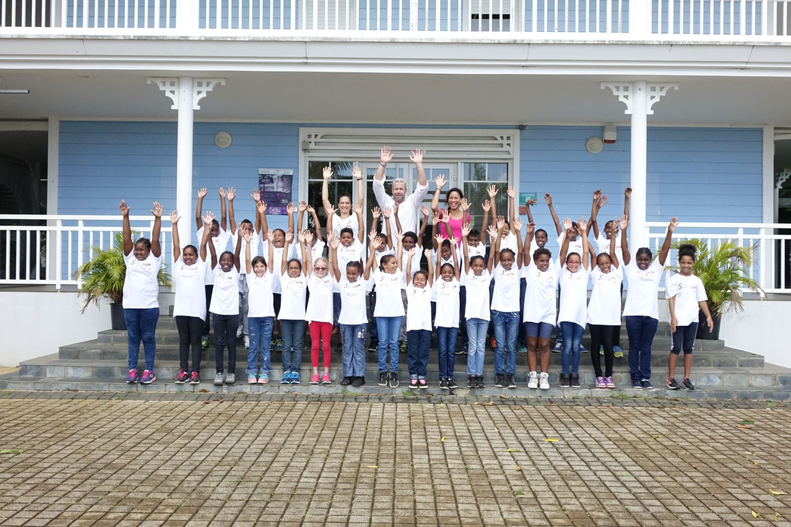 <center>Journée récréative au Village Bienvenue<br> pour les VIM de Sainte-Marie